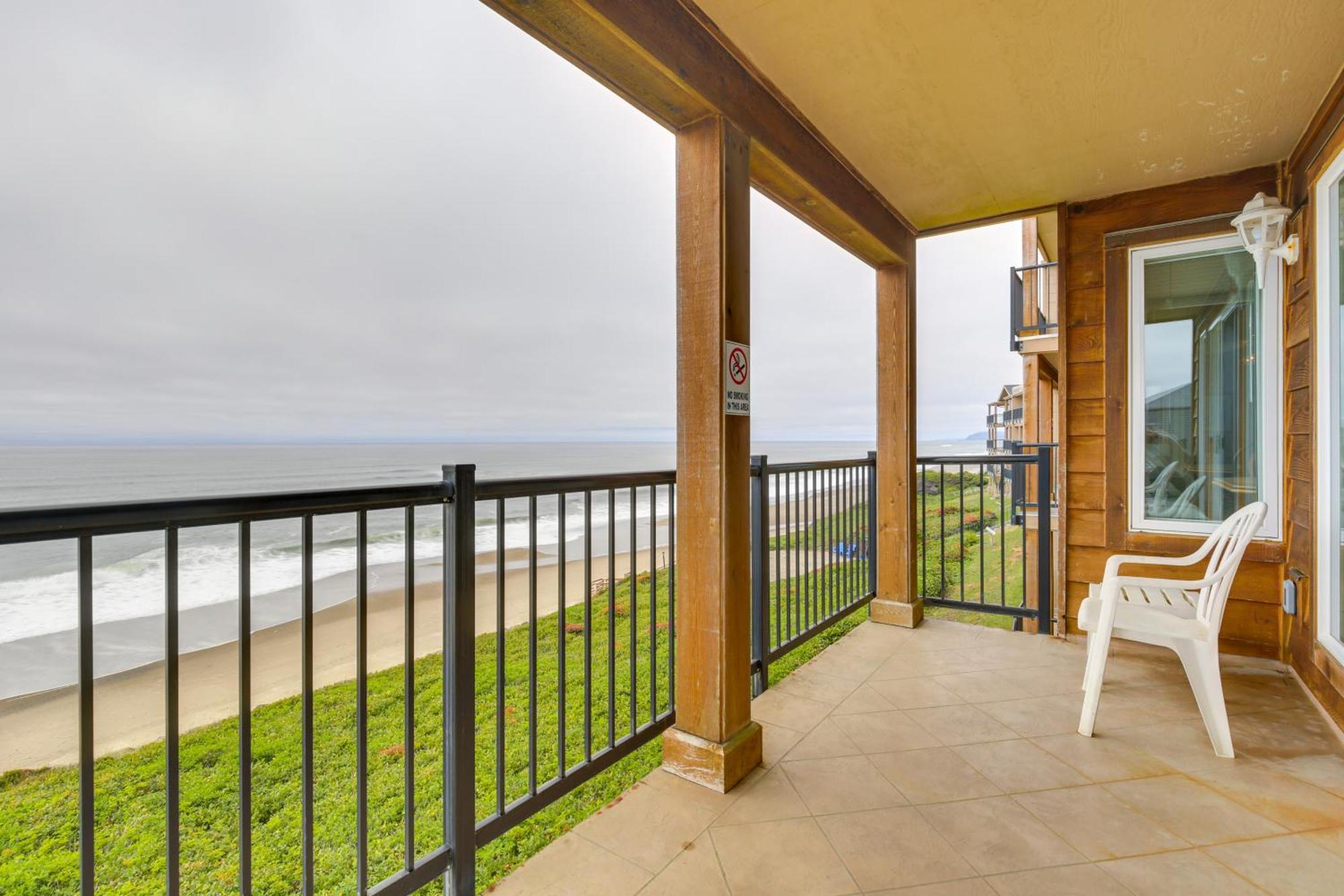 Oceanfront Oregon Retreat - Pool, Sauna And Patio! *